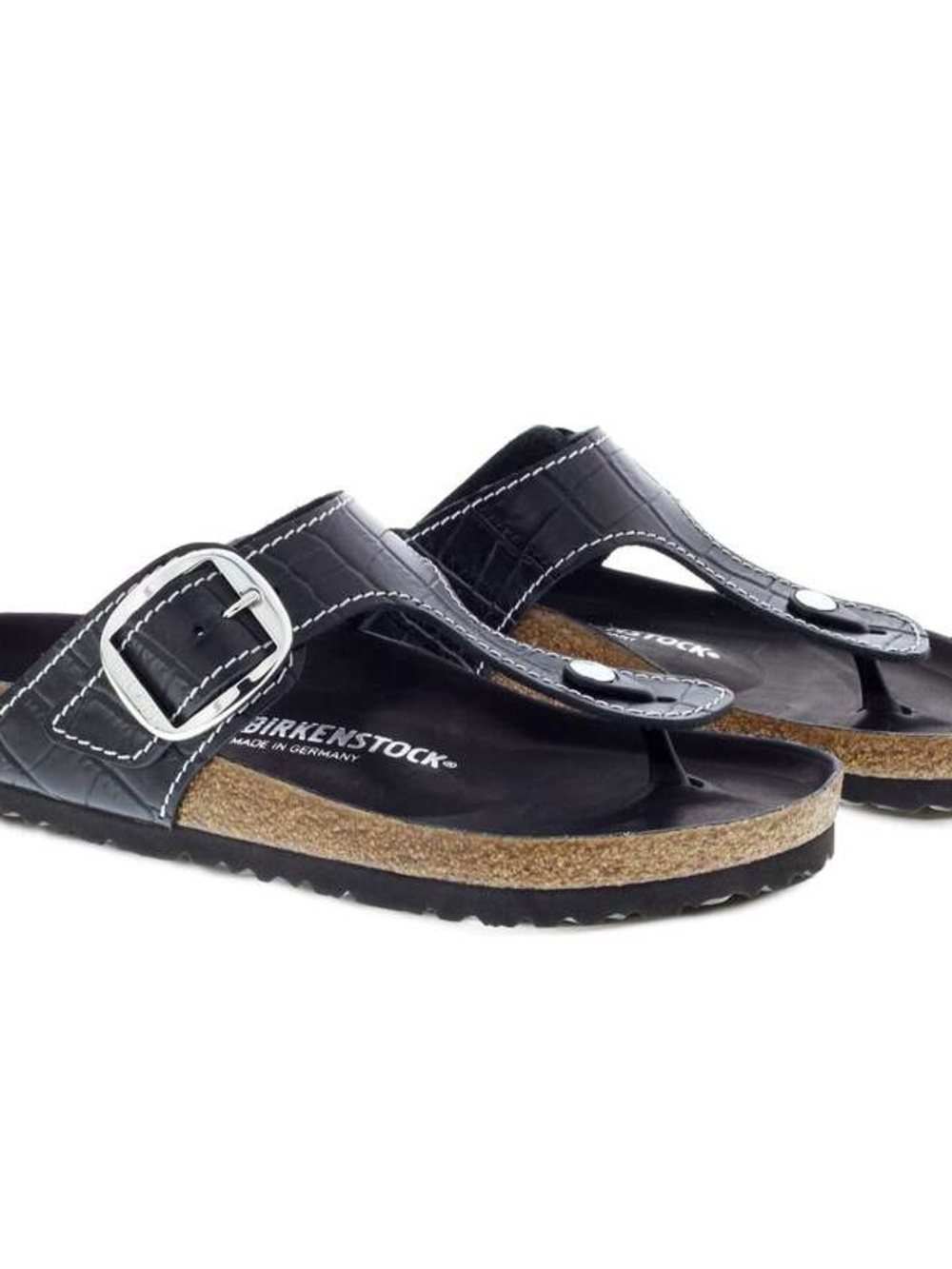 Birkenstock Staud gizeh big buckle sandals